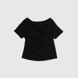 アシンメトリードレープカットソー≪手洗い可能≫ | VICKY | 詳細画像15