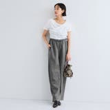 アシンメトリードレープカットソー≪手洗い可能≫ | VICKY | 詳細画像9