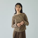 アニマルソウガラボートネックプルオーバー≪手洗い可能≫ | VICKY | 詳細画像12 