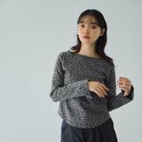 アニマルソウガラボートネックプルオーバー≪手洗い可能≫ | VICKY | 詳細画像17 