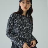 アニマルソウガラボートネックプルオーバー≪手洗い可能≫ | VICKY | 詳細画像4 