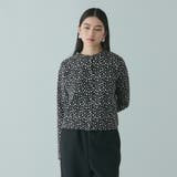 アニマル柄カーディガン≪手洗い可能≫ | VICKY | 詳細画像2