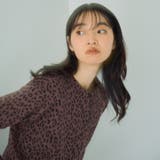 アニマル柄カーディガン≪手洗い可能≫ | VICKY | 詳細画像8