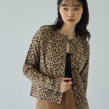 アニマル柄カーディガン≪手洗い可能≫ | VICKY | 詳細画像9