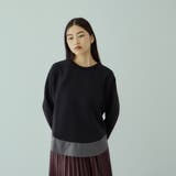 軽量ボンディングバックテールプルオーバー≪洗濯機で洗える≫ | VICKY | 詳細画像3