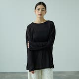 セミシアーオーバーサイズカットソー≪手洗い可能≫ | VICKY | 詳細画像2