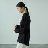 セミシアーオーバーサイズカットソー≪手洗い可能≫ | VICKY | 詳細画像3