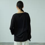 セミシアーオーバーサイズカットソー≪手洗い可能≫ | VICKY | 詳細画像4