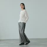 ギャザーラインフロントカットソー≪洗濯機で洗える≫ | VICKY | 詳細画像3