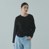 ギャザーラインフロントカットソー≪洗濯機で洗える≫ | VICKY | 詳細画像5