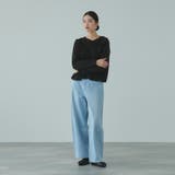 ギャザーラインフロントカットソー≪洗濯機で洗える≫ | VICKY | 詳細画像7