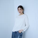 【シーズンレス】袖刺繍コットンプルオーバー | VICKY | 詳細画像1