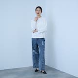 【シーズンレス】袖刺繍コットンプルオーバー | VICKY | 詳細画像11