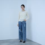 シアーベロアロングスリーブカットソー【日本製】 | VICKY | 詳細画像10