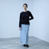 シアーベロアロングスリーブカットソー【日本製】 | VICKY | 詳細画像12