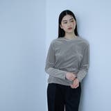 シアーベロアロングスリーブカットソー【日本製】 | VICKY | 詳細画像6