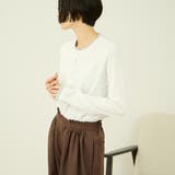 ヘンリーネックレイヤードTシャツ | VICKY | 詳細画像2 