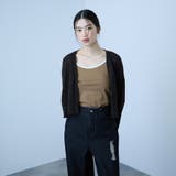 バイカラーパイピングタンクトップ | VICKY | 詳細画像21 