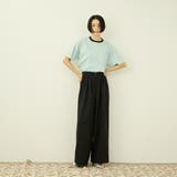 【一日、清潔感。】汗じみケア ひんやりリンガーTシャツ | VICKY | 詳細画像12