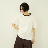 【一日、清潔感。】汗じみケア ひんやりリンガーTシャツ | VICKY | 詳細画像2