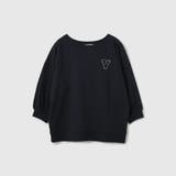 【大人の抜け感】ワッペンマルチネックスウェット | VICKY | 詳細画像15 