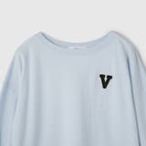 【大人の抜け感】ワッペンマルチネックスウェット | VICKY | 詳細画像18 