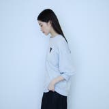 【大人の抜け感】ワッペンマルチネックスウェット | VICKY | 詳細画像5 