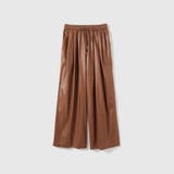 シアーレザー調イージーテーパードパンツ≪手洗い可能≫ | VICKY | 詳細画像18