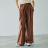 シアーレザー調イージーテーパードパンツ≪手洗い可能≫ | VICKY | 詳細画像4