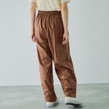 シアーレザー調イージーテーパードパンツ≪手洗い可能≫ | VICKY | 詳細画像5