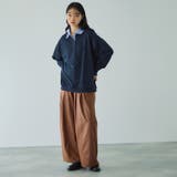 シアーレザー調イージーテーパードパンツ≪手洗い可能≫ | VICKY | 詳細画像8