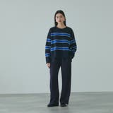 配色ドッキングスウェットパンツ≪セットアップ対応/手洗い可能≫ | VICKY | 詳細画像10