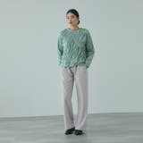 配色ドッキングスウェットパンツ≪セットアップ対応/手洗い可能≫ | VICKY | 詳細画像18