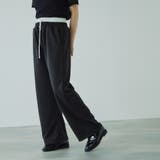 配色ドッキングスウェットパンツ≪セットアップ対応/手洗い可能≫ | VICKY | 詳細画像3