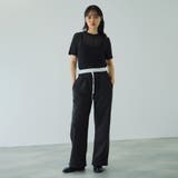 配色ドッキングスウェットパンツ≪セットアップ対応/手洗い可能≫ | VICKY | 詳細画像8