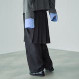 ラッププリーツスカートセットパンツ≪手洗い可能≫ | VICKY | 詳細画像3 