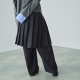 ラッププリーツスカートセットパンツ≪手洗い可能≫ | VICKY | 詳細画像4 