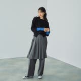 ラッププリーツスカートセットパンツ≪手洗い可能≫ | VICKY | 詳細画像9 