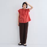 ミニ裏毛ピンタックワイドパンツ≪手洗い可能≫ | VICKY | 詳細画像7 