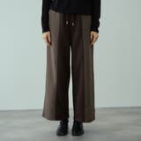 軽量ボンディングイージーワイドパンツ≪洗濯機で洗える≫ | VICKY | 詳細画像14