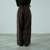 サージ2タックワイドパンツ≪手洗い可能≫ | VICKY | 詳細画像6 