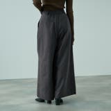 フィブリルサテンラップワイドパンツ≪洗濯機で洗える≫ | VICKY | 詳細画像13 