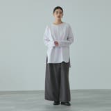 フィブリルサテンラップワイドパンツ≪洗濯機で洗える≫ | VICKY | 詳細画像18 