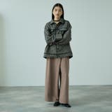 フィブリルサテンラップワイドパンツ≪洗濯機で洗える≫ | VICKY | 詳細画像6 