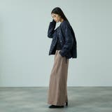 フィブリルサテンラップワイドパンツ≪洗濯機で洗える≫ | VICKY | 詳細画像7 