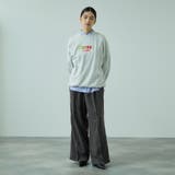 ストライプサイドラインワイドパンツ≪手洗い可能≫ | VICKY | 詳細画像10 