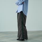 ストライプサイドラインワイドパンツ≪手洗い可能≫ | VICKY | 詳細画像8 