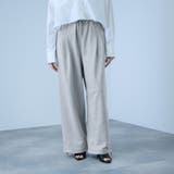 【着回し抜群】裏毛2タックパンツ | VICKY | 詳細画像2