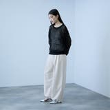 【着回し抜群】裏毛2タックパンツ | VICKY | 詳細画像17