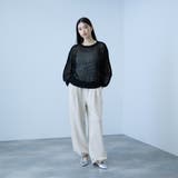 【着回し抜群】裏毛2タックパンツ | VICKY | 詳細画像18